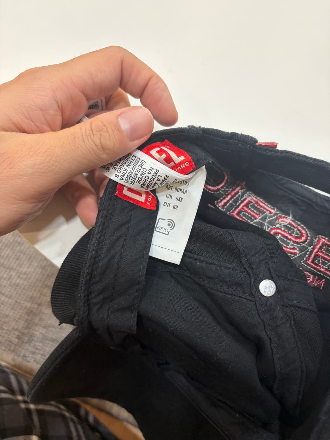 디젤 c braff 모자 판매합니다 상품이미지1