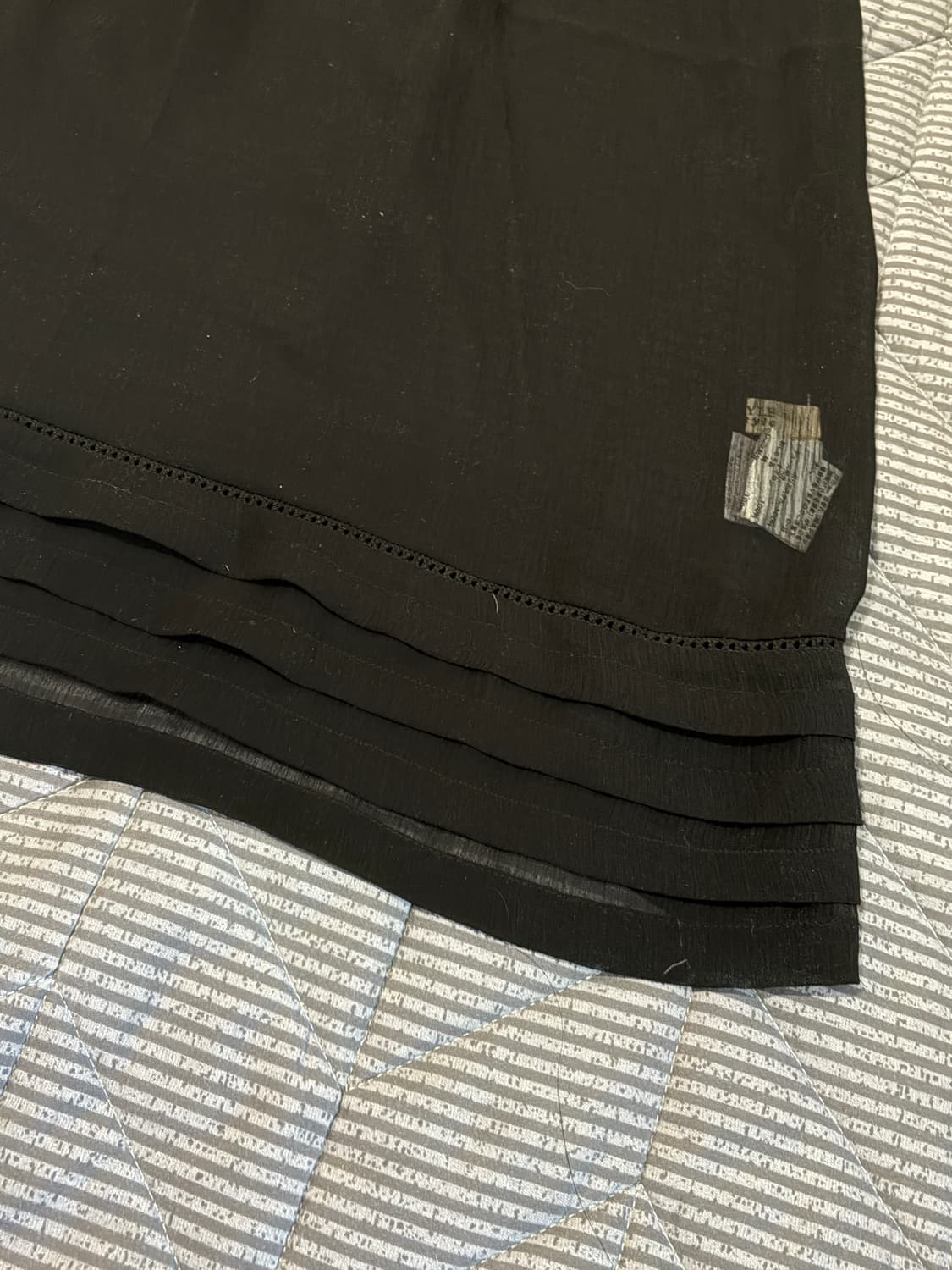 Black seethrough sleeveless 상품이미지7