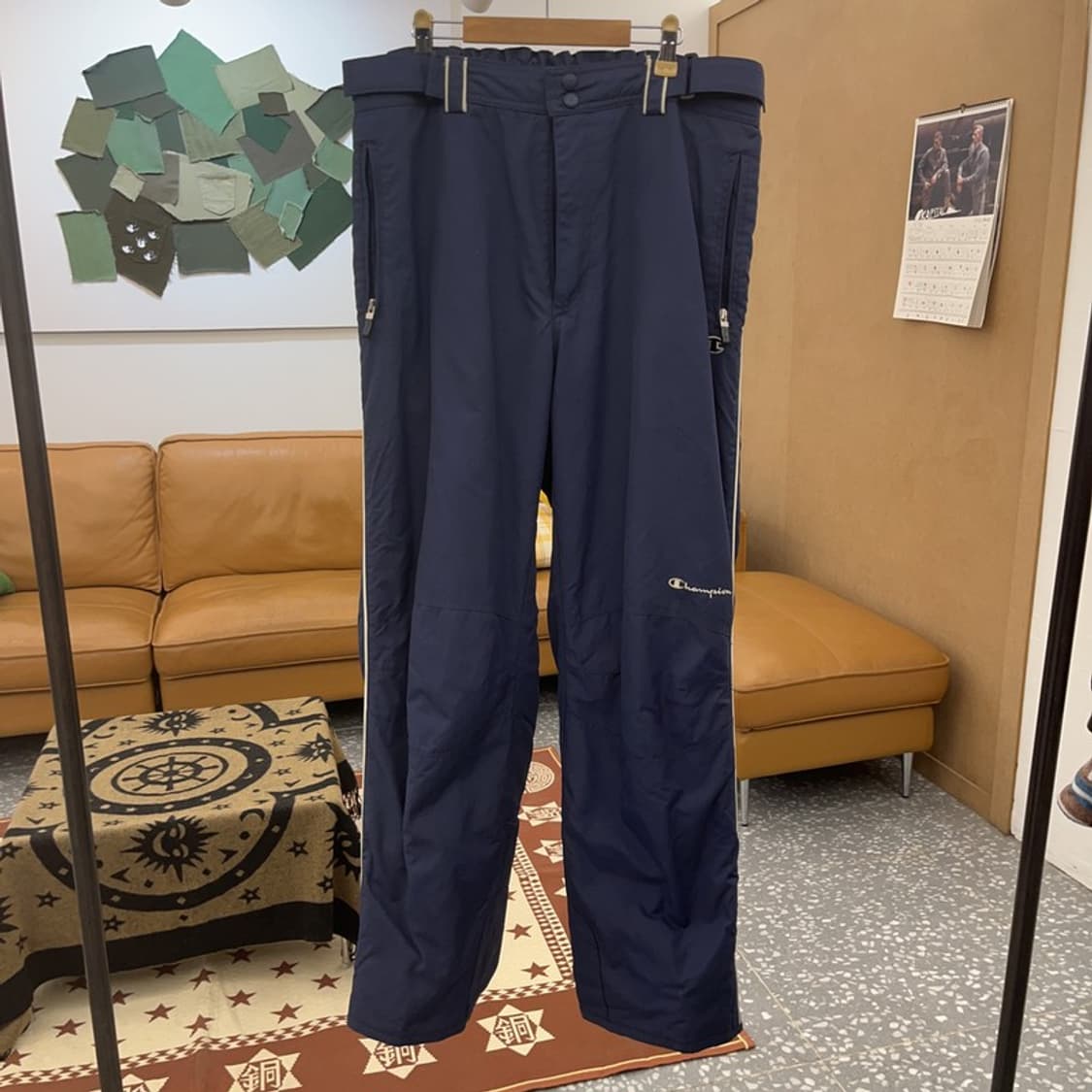 챔피온 올드스쿨 레트로 사이드라인 스키복 바지 85 C08594 상품이미지3