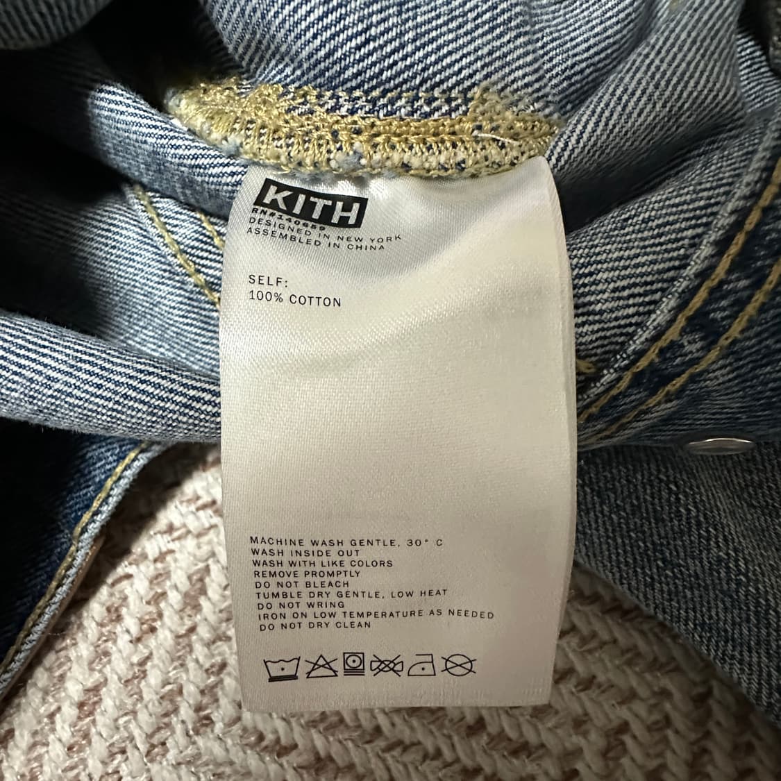 KITH denim jacket 상품이미지6
