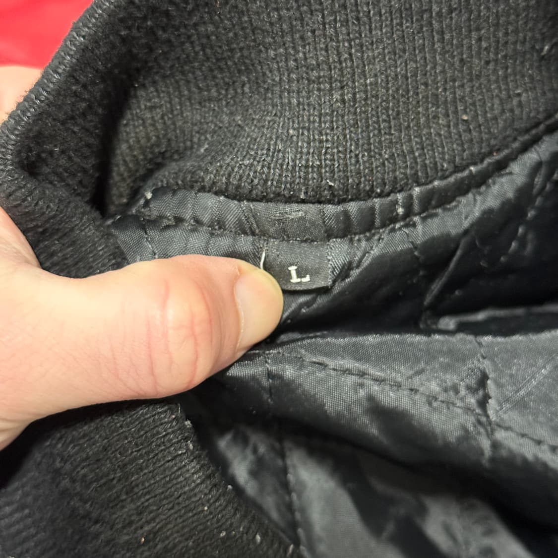 VTG 빈티지 NFL 빅 패치 올드스쿨 레더암 바시티 자켓 상품이미지7