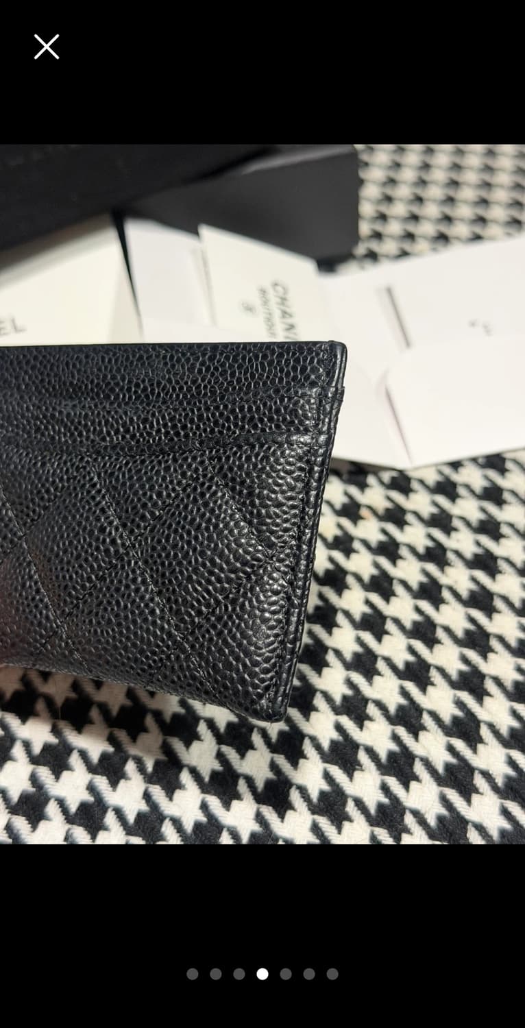 샤넬 캐비어 카드지갑 상품이미지4