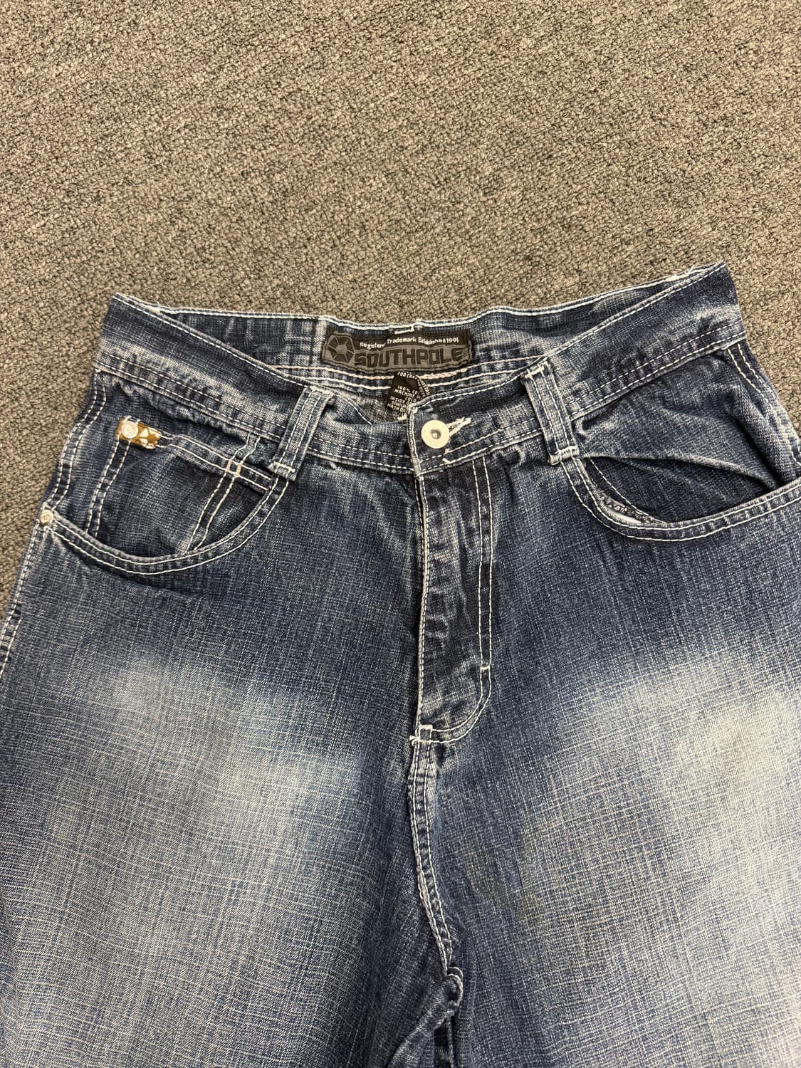 32)Southpole 빈티지 워싱 버뮤다 데님팬츠 상품이미지4