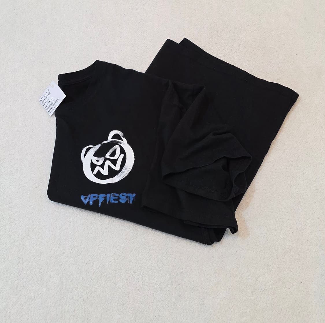 VFFIEST BYB252 케쥬얼 레터링 빈티지 반팔티 상품이미지4