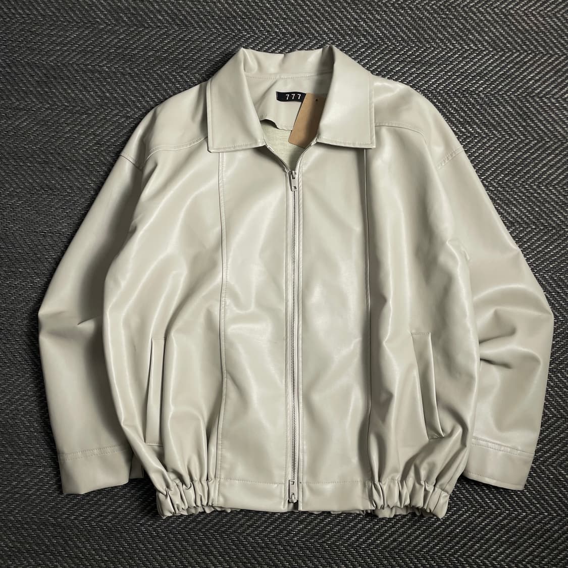 빈티지 투웨이 레더 블루종 자켓o 4768 상품이미지1