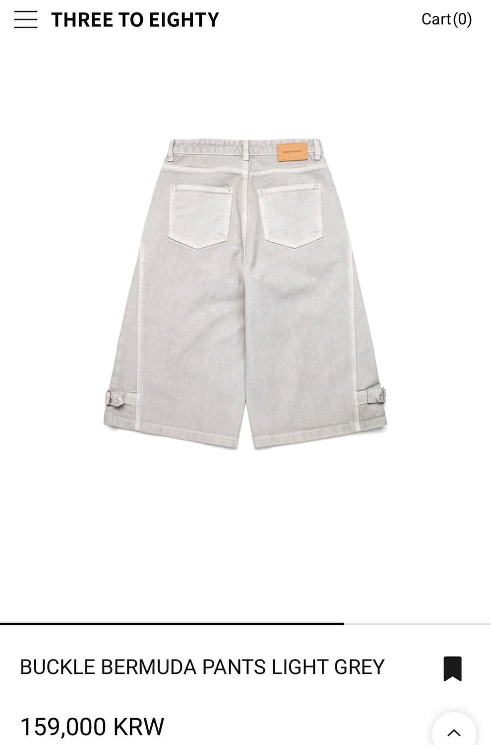 새상품) 쓰리투에이티 팬츠 /정가:15.9만 상품이미지2