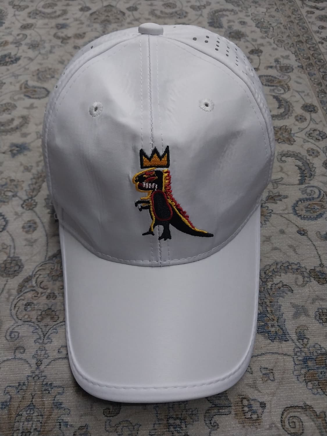 장미쉘 바스키아 자수 볼캡 상품이미지1