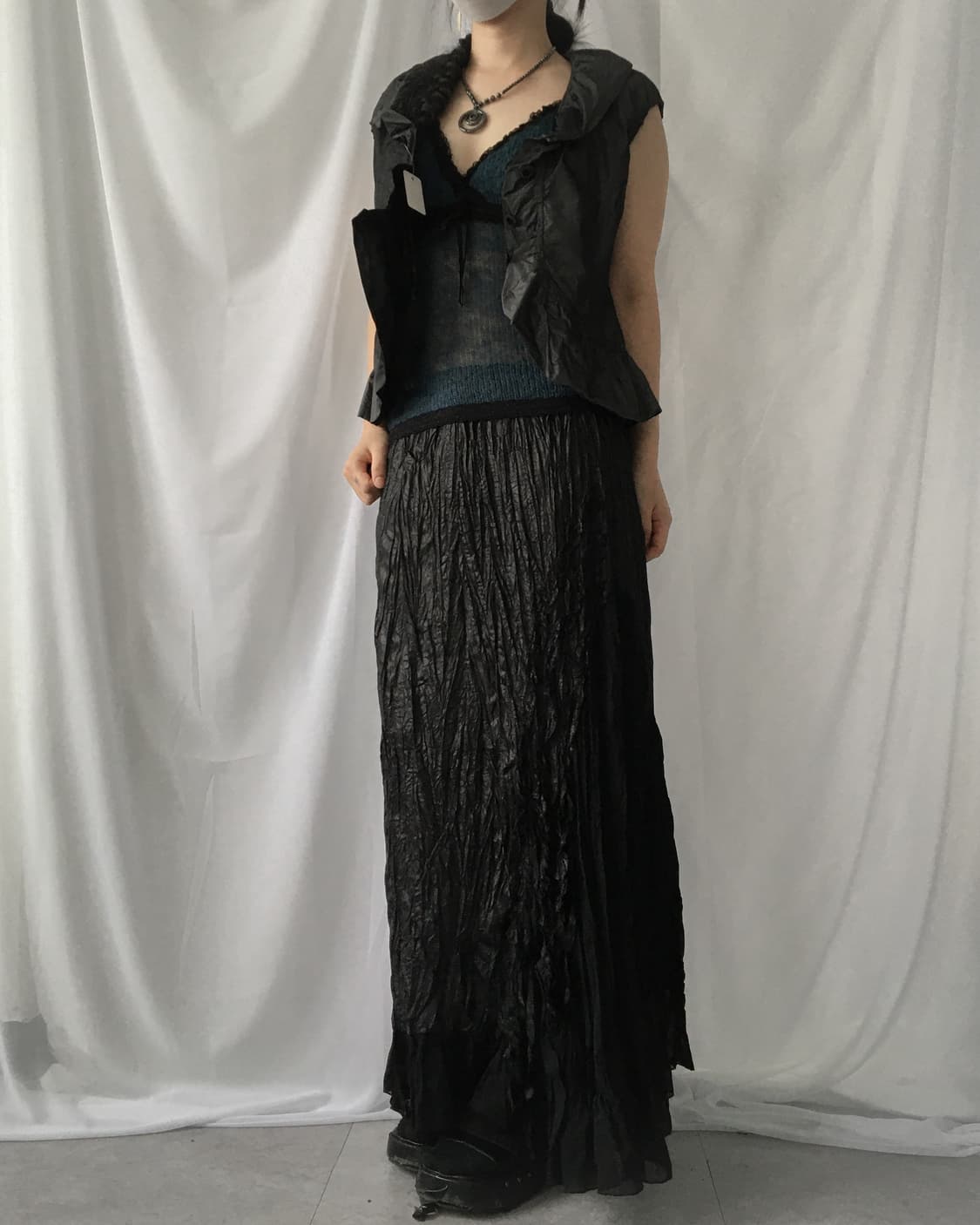 Glossy vest 상품이미지6