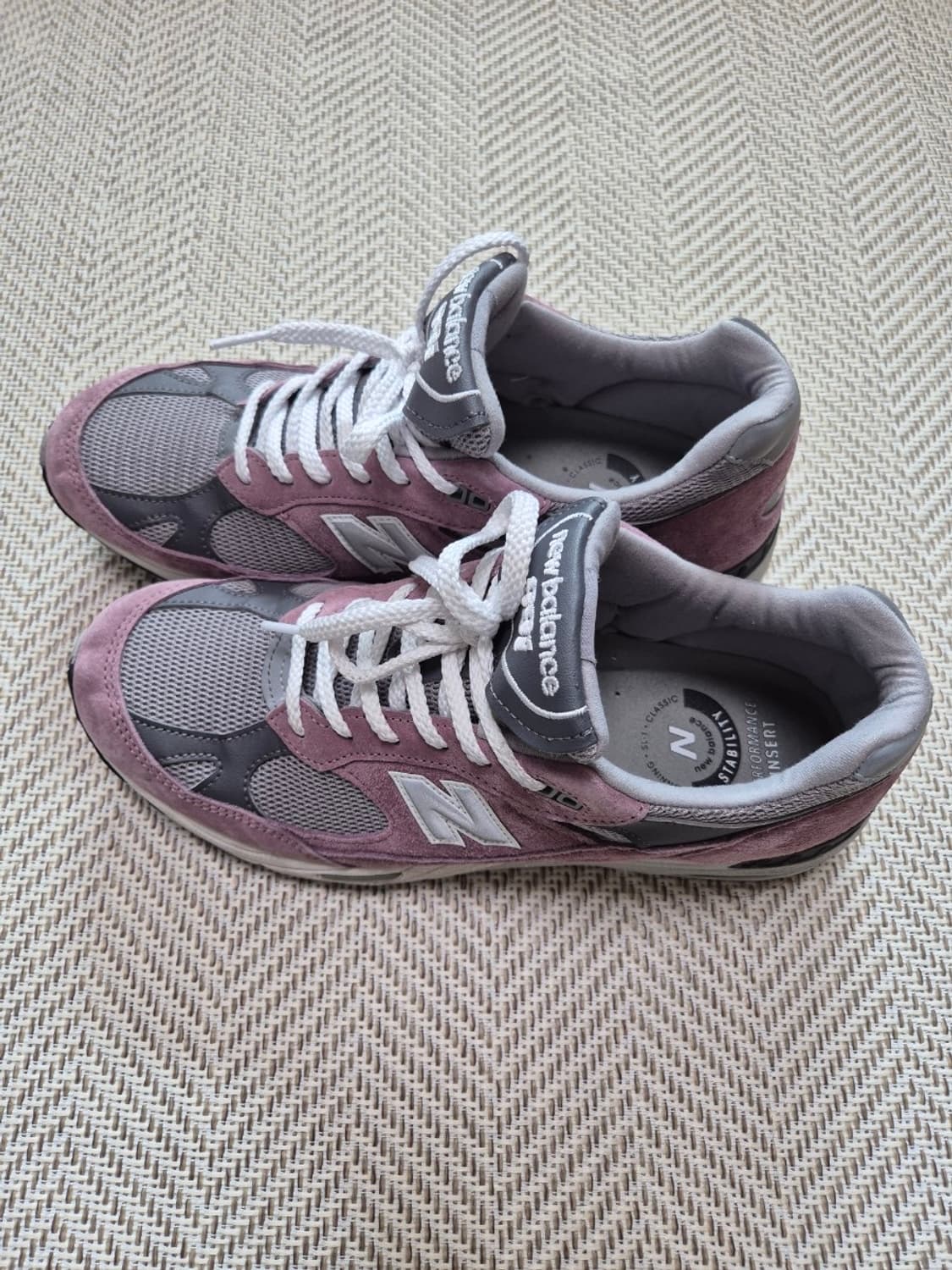 뉴발란스 991 메이드 인 UK (핑크그레이) 상품이미지3