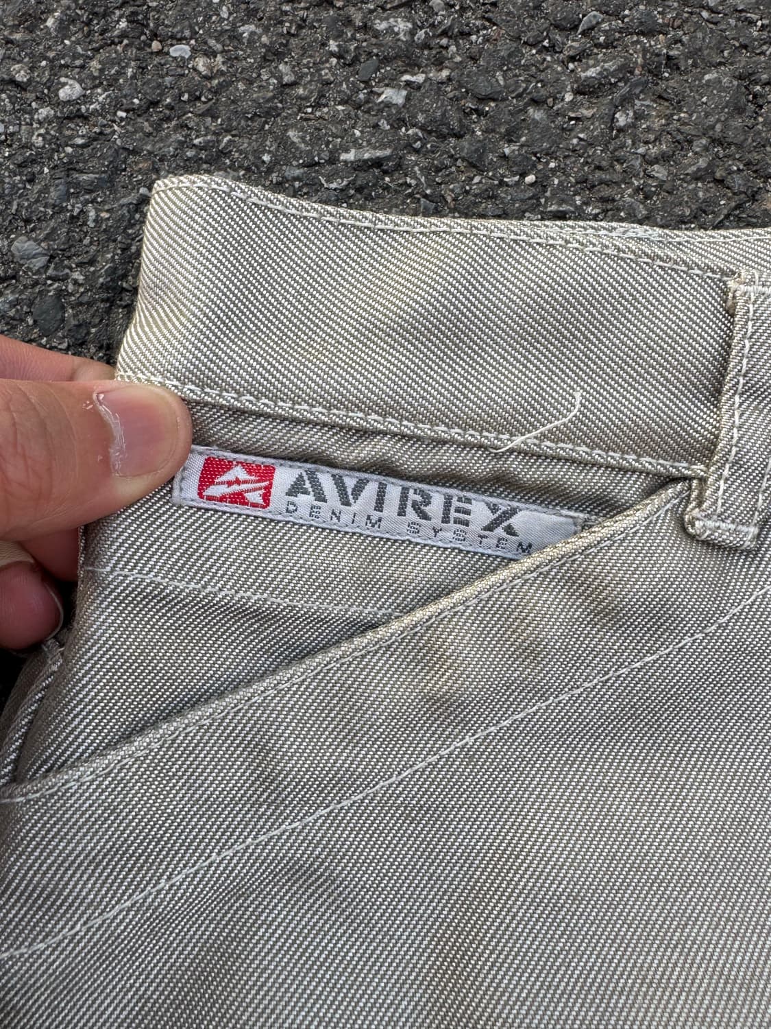 아비렉스 데님 시스템 하프팬츠 상품이미지5