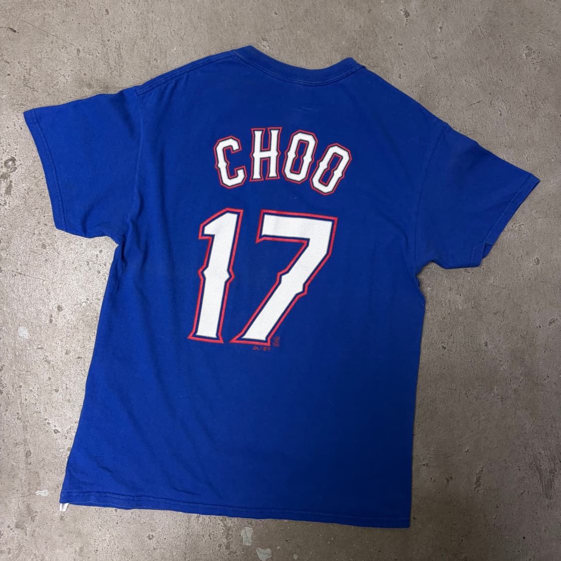 마제스틱 엠엘비 텍사스 추신수 반팔티[2166] 상품이미지5