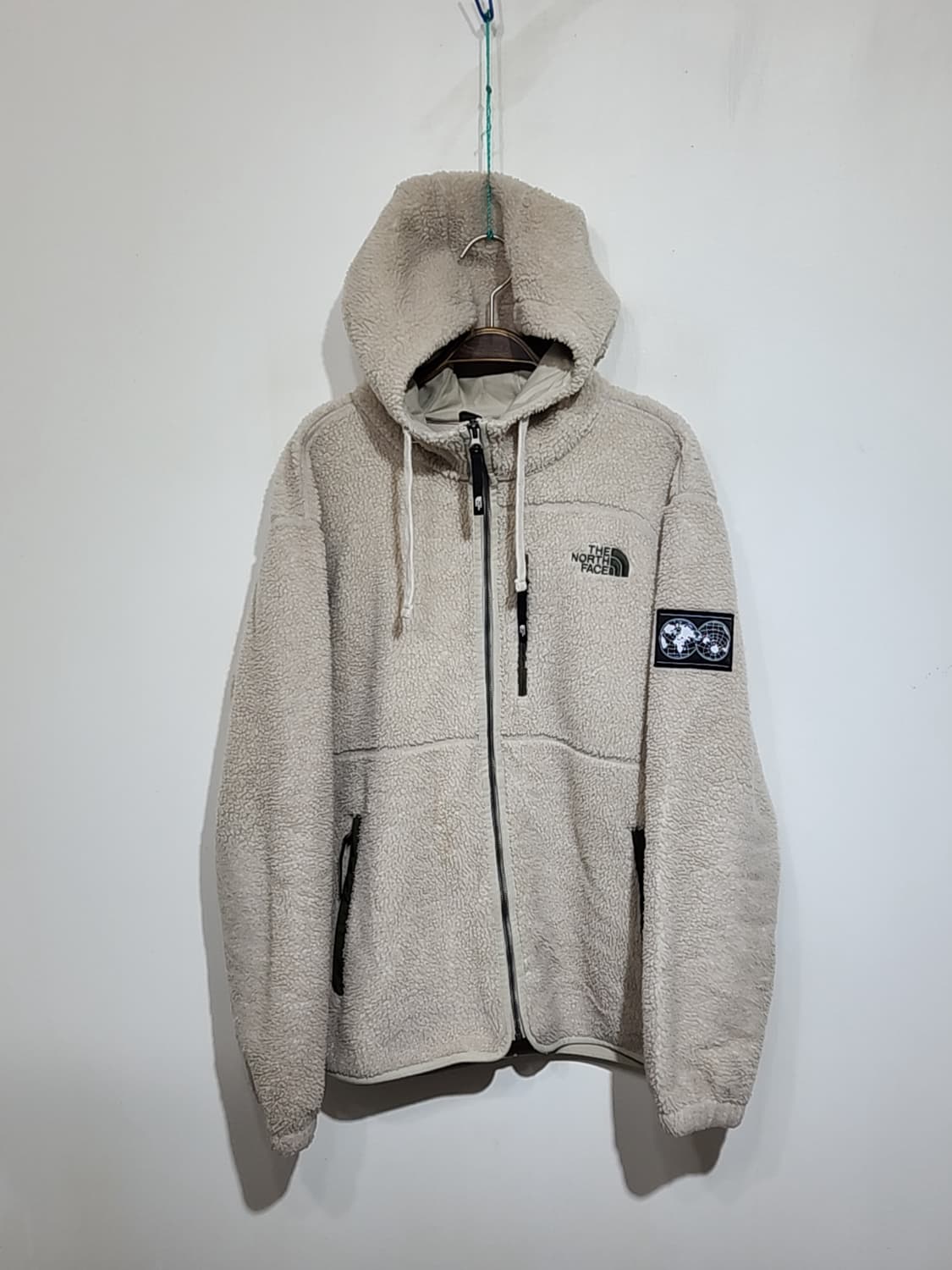 (XL) 노스페이스 플리스 점퍼 후드 뽀글이 후리스 자켓  상품이미지1