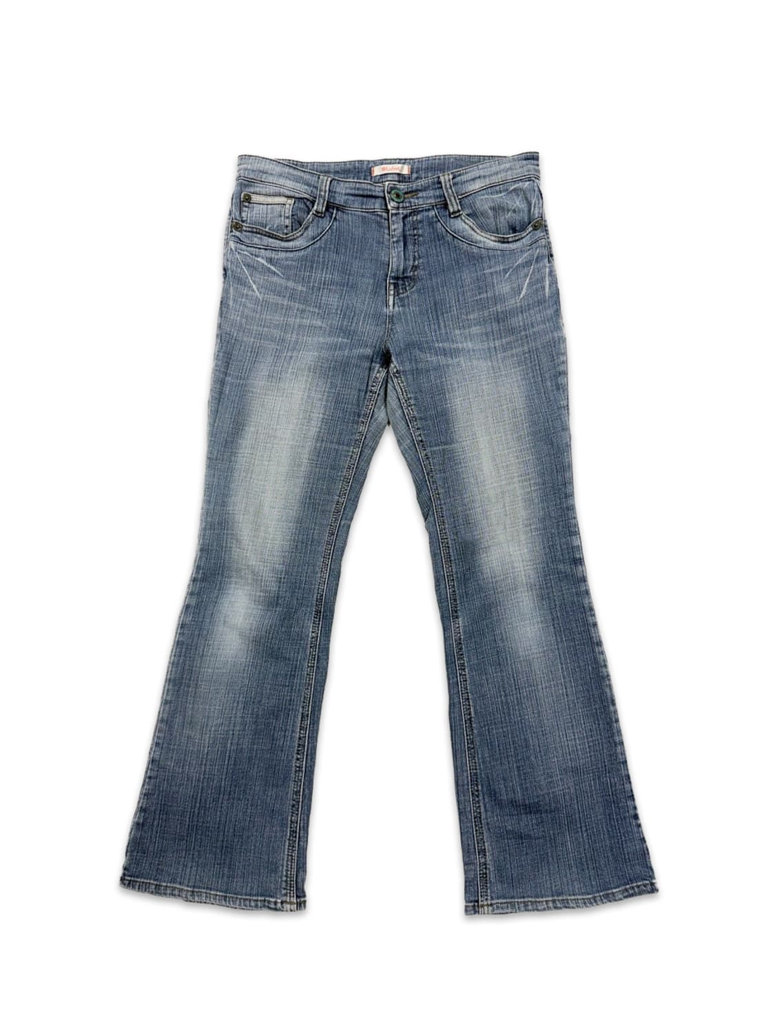 빈티지 와이드 부츠컷 데님 팬츠 상품이미지1