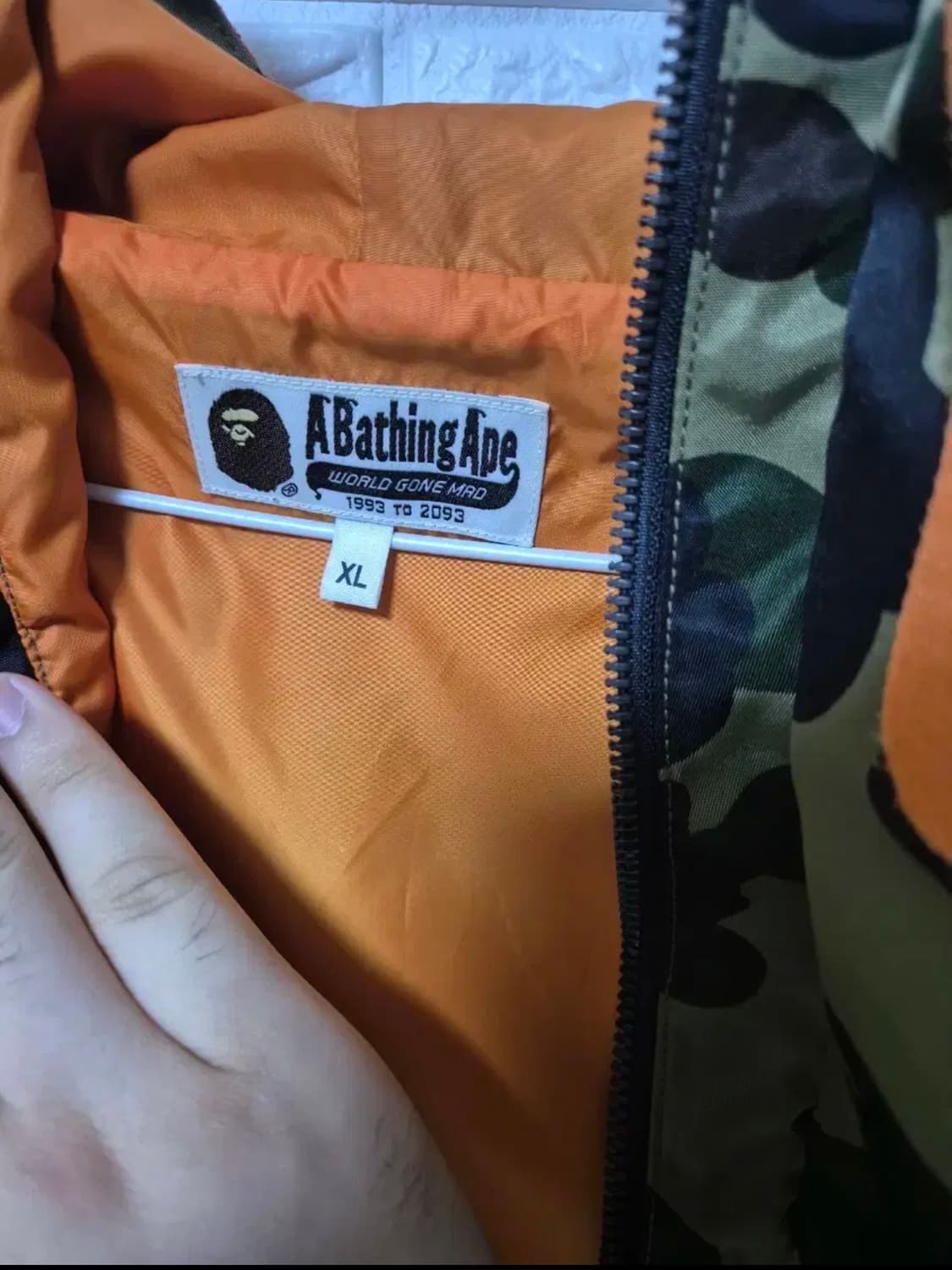 베이프x요시다포터 스노우보드 자켓XL 상품이미지3