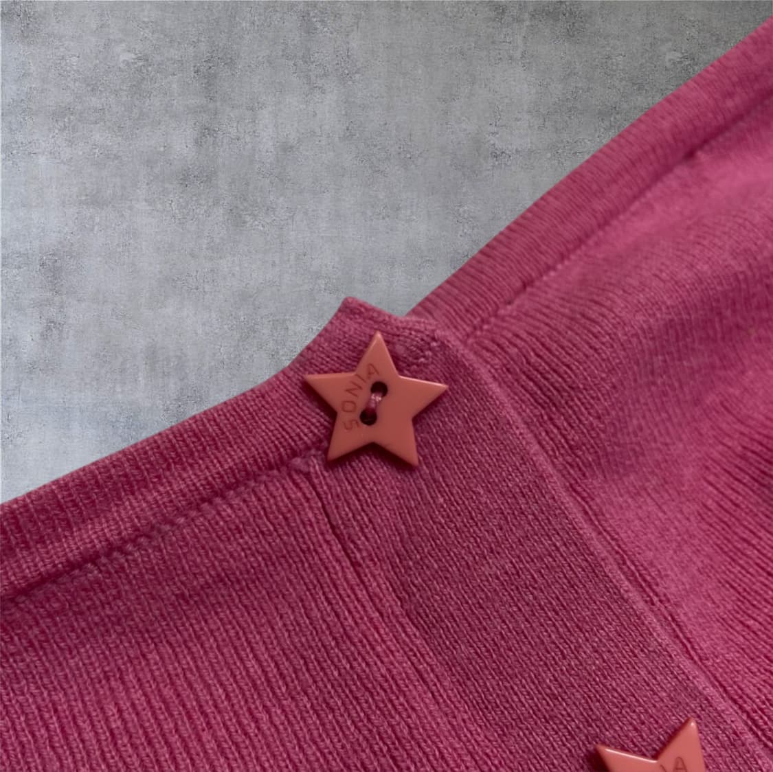 소니아 리키엘 Sonia rykiel 핑크 스퀘어넥  슬림핏 니트 M 상품이미지8