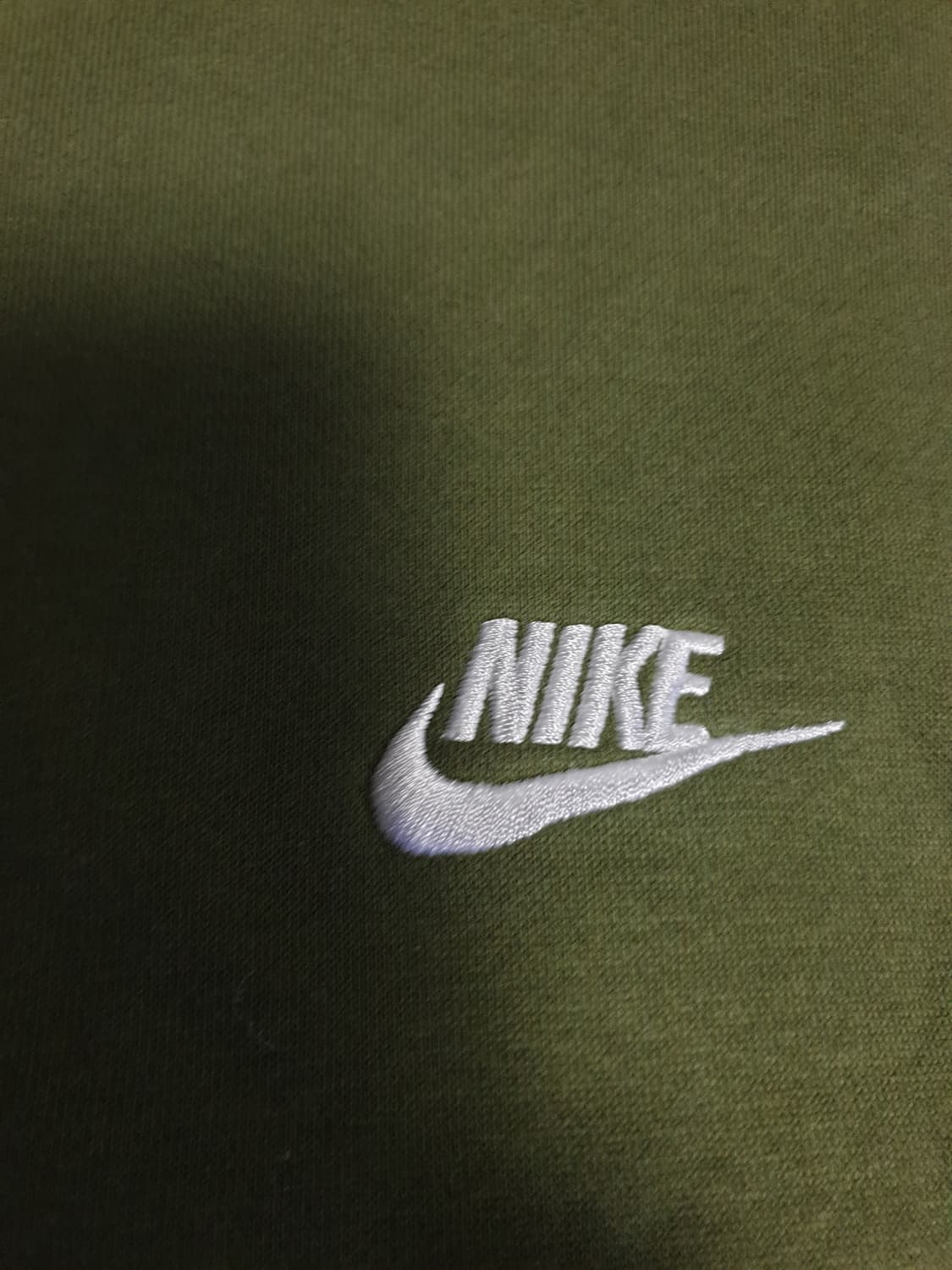 나이키 NSW클럽 플리스 맨투맨 카키 (M) 상품이미지3