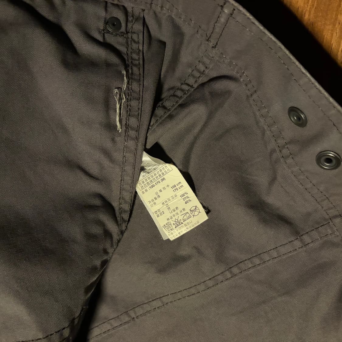 Armani exchange paneled cotton trucker 상품이미지7