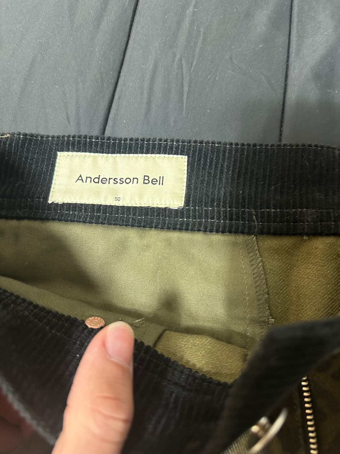 앤더슨벨 레오파드 카고 플래쉬 팬츠 size 50 상품이미지3