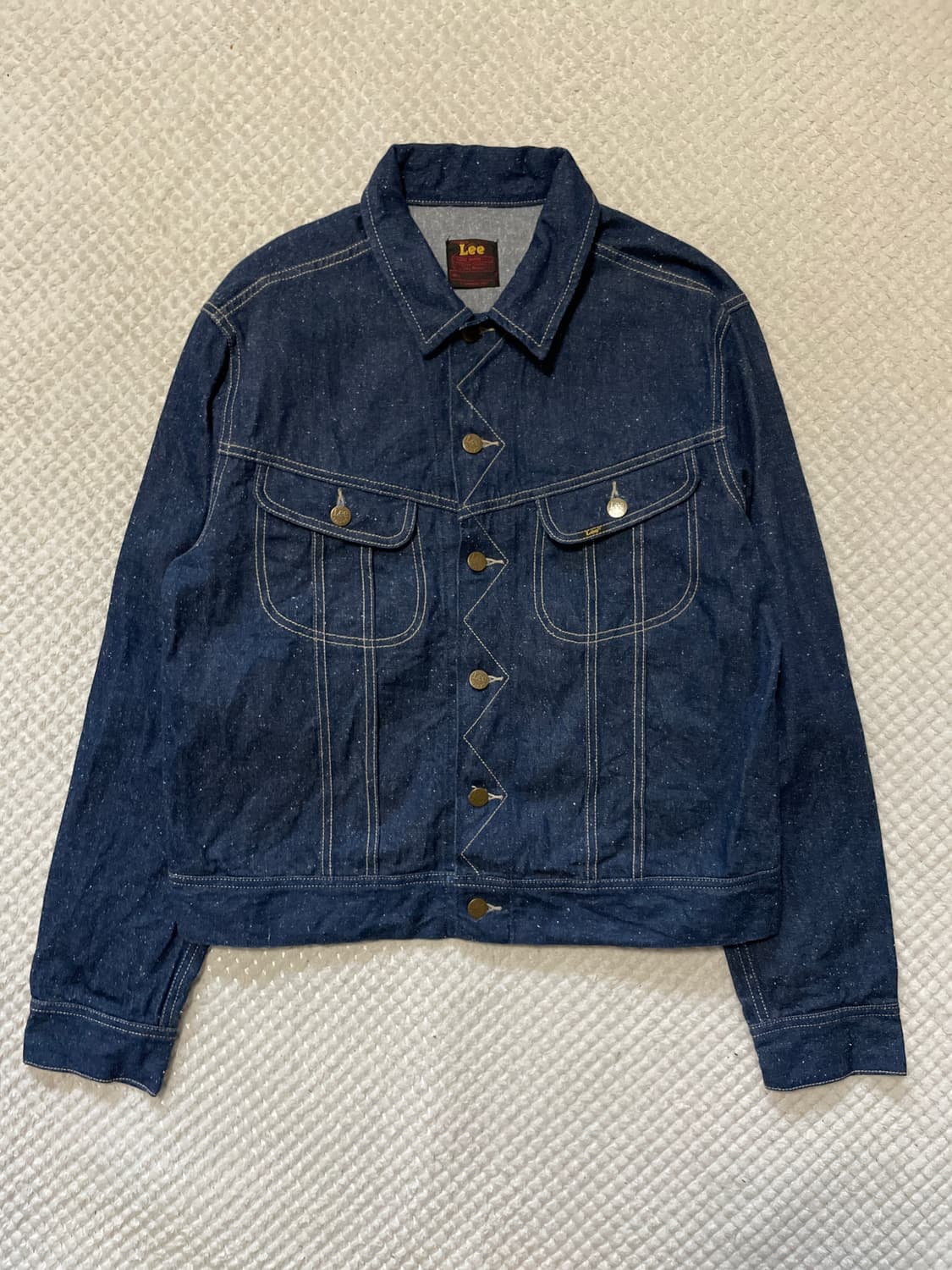 LEE RIDERS 리 라이더스 네프 RAW 데님 트러커 청자켓 상품이미지1