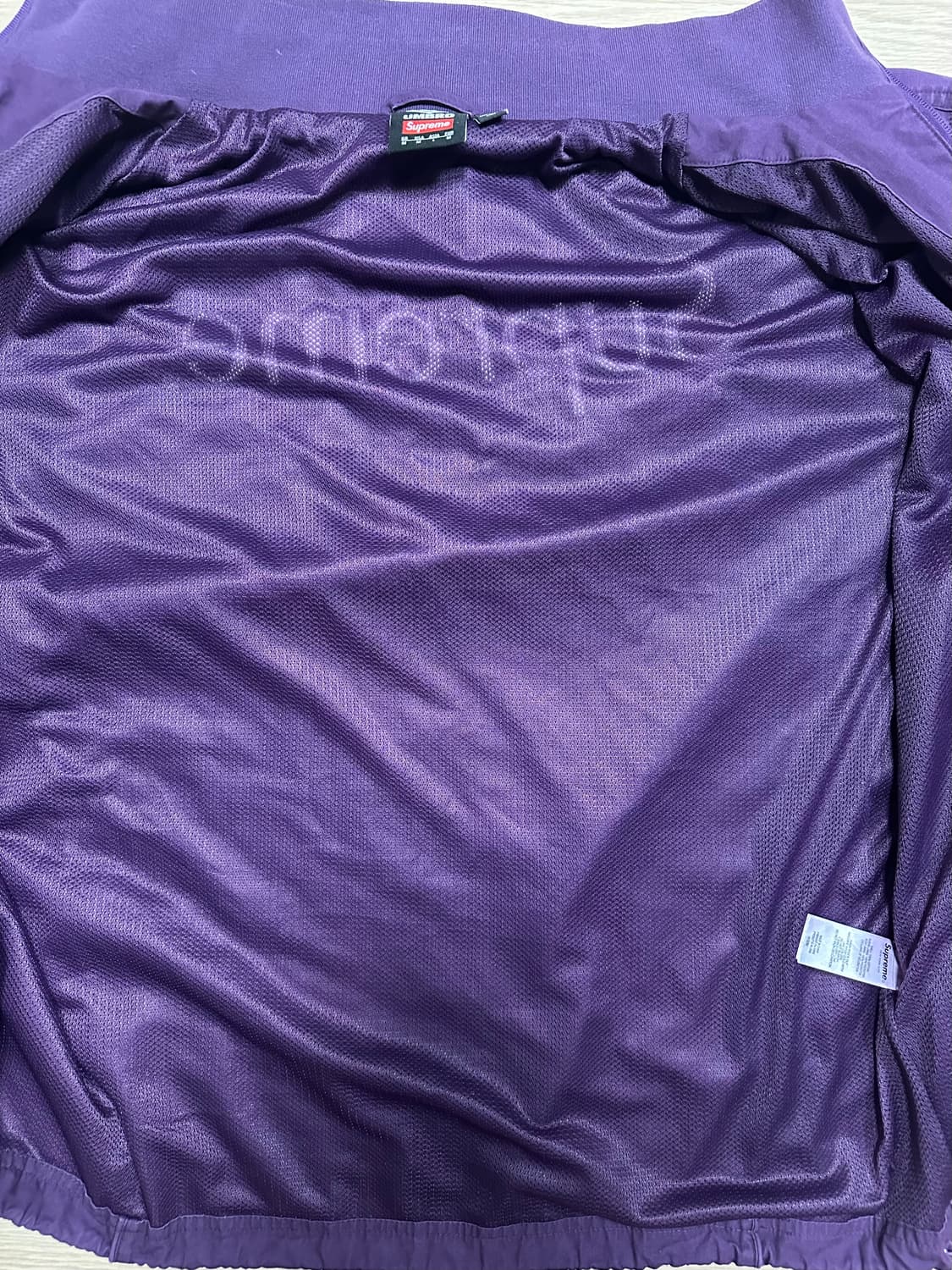 26ss 슈프림x엄브로 립스탑 트랙자켓 플럼 m 상품이미지4