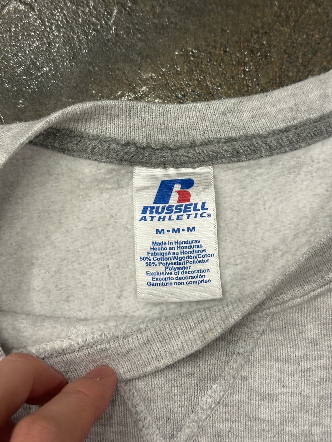 90s RUSSELL 러셀 NFL 스웻셔츠 M 상품이미지5