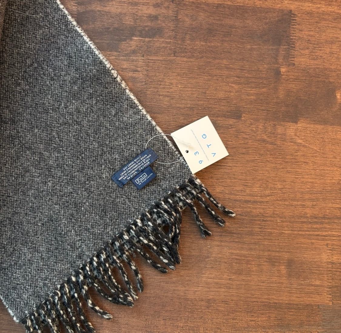 15488 - 폴로 랄프로렌 체크 울 머플러 (램스 울 80%) 상품이미지3