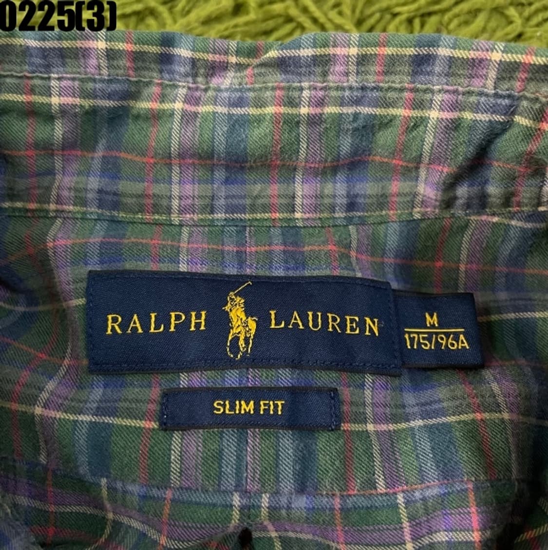 랄프로렌 체크 긴팔 셔츠 상품이미지3