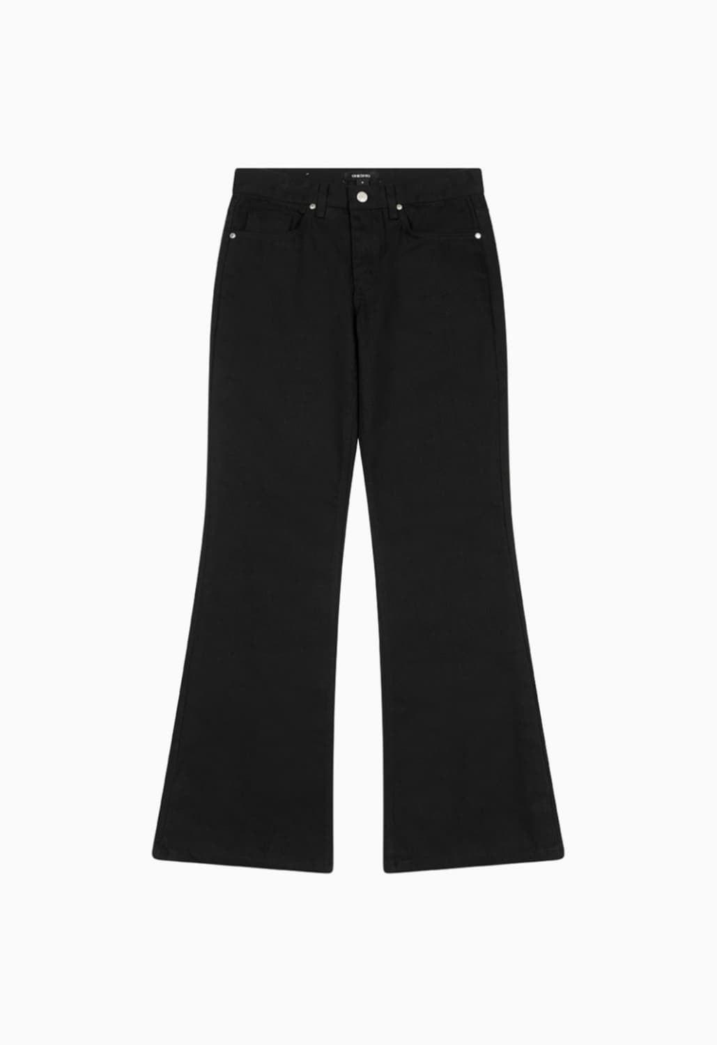 오헤시오 부츠컷 코튼 팬츠 상품이미지1