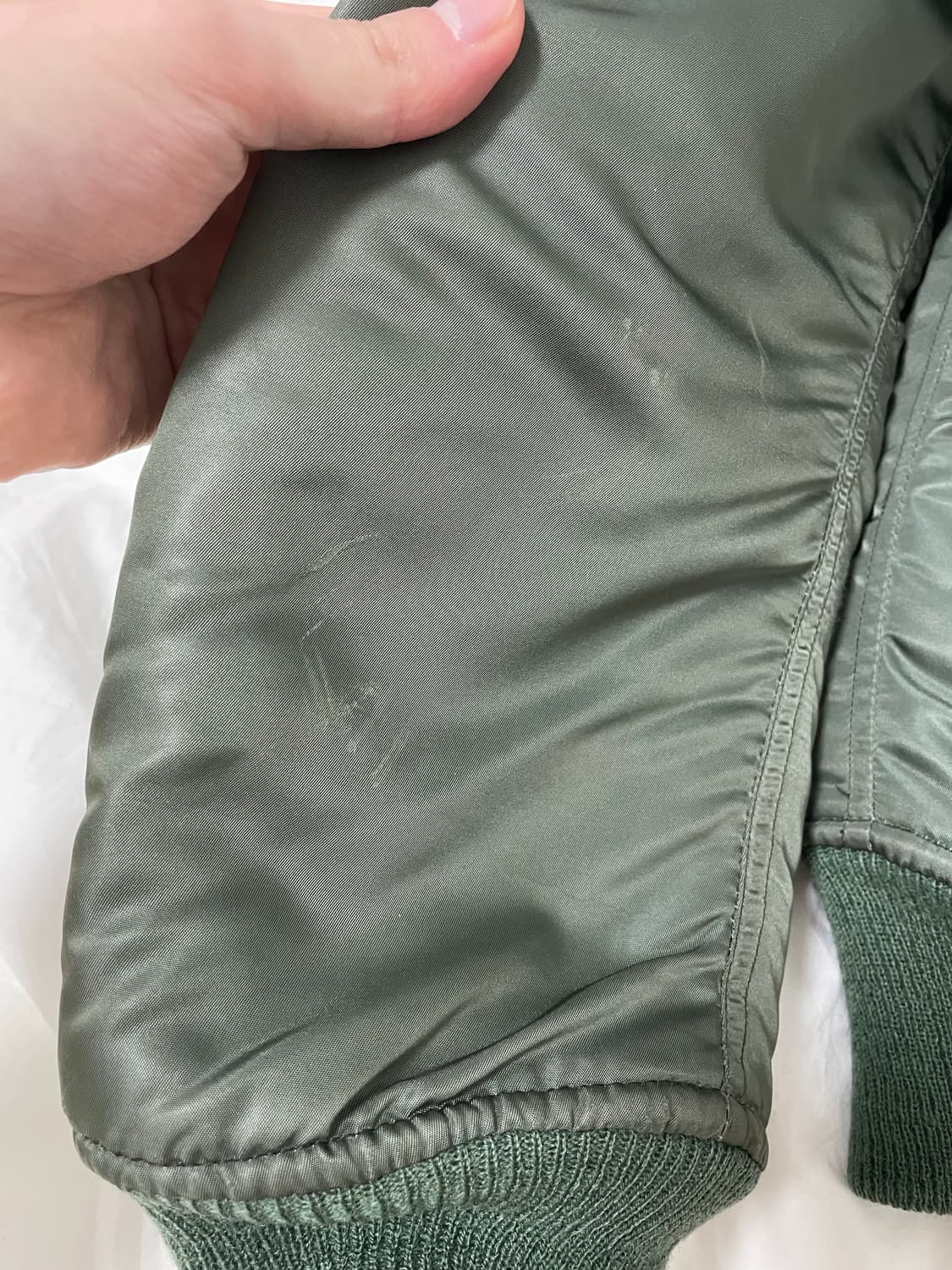 (L)60s 오리지널 ma-1 8279d 알파인더스트리 상품이미지5