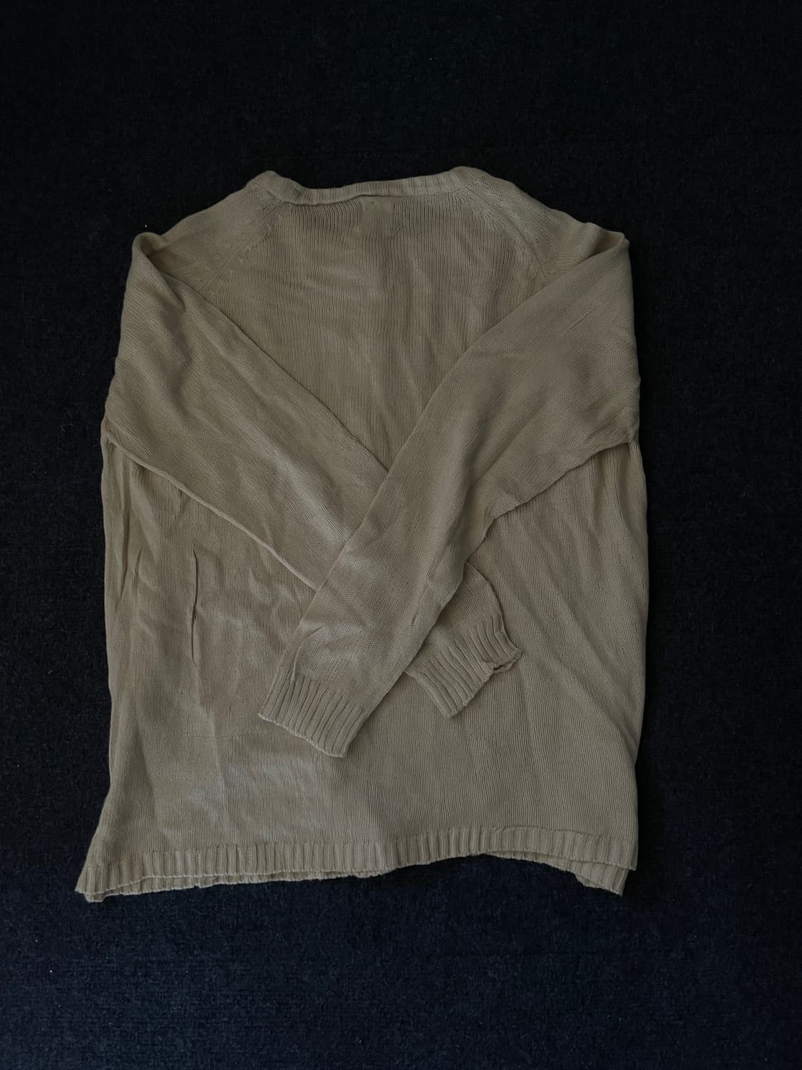 베이지 롱 가디건 상품이미지2