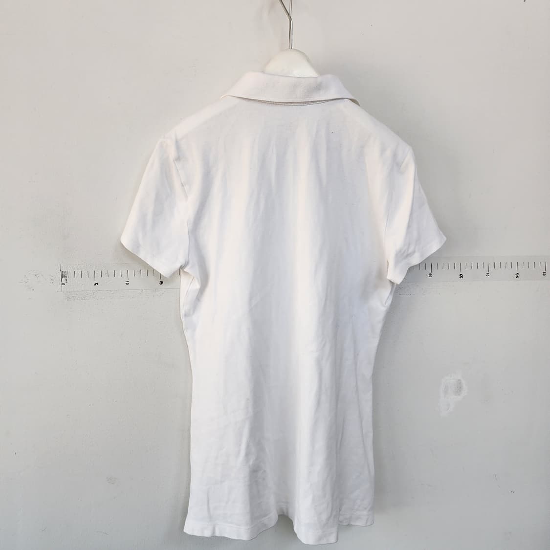 타미힐피거 화이트 반팔 카라티 상품이미지3