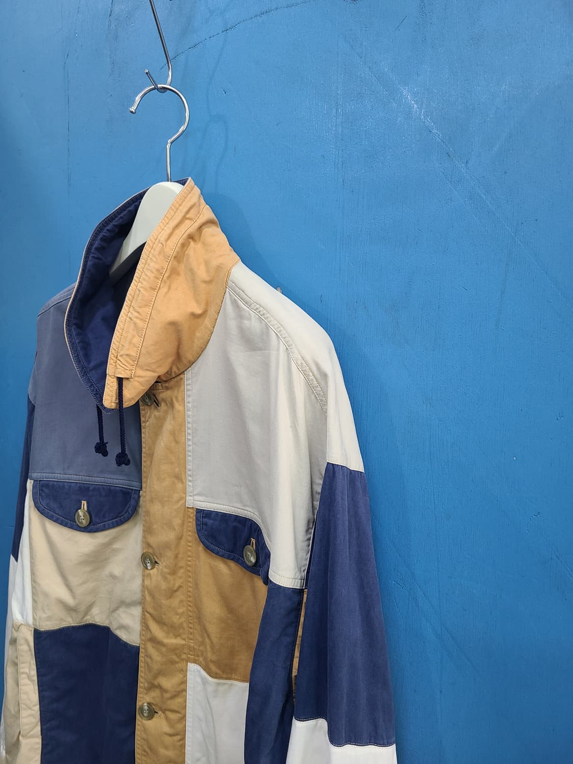 희귀 일본빈티지 패치워크 워크자켓  상품이미지7