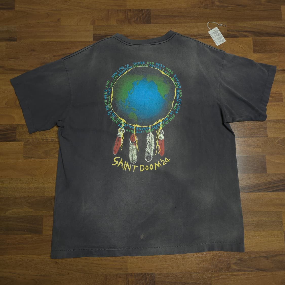 [2XL]세인트미카엘 라스트맨 홀리 고스트 티셔츠 상품이미지3