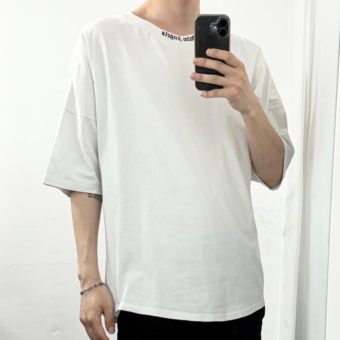 팜엔젤스 커브드 빅로고 반팔 티셔츠 상품이미지2