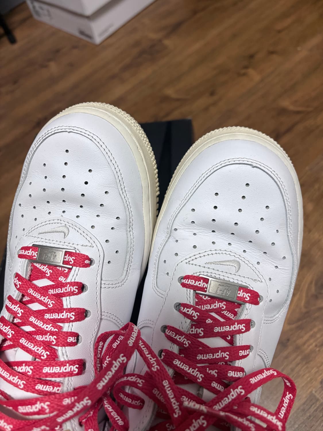 나이키 슈프림 에어포스 화이트 270 상품이미지4