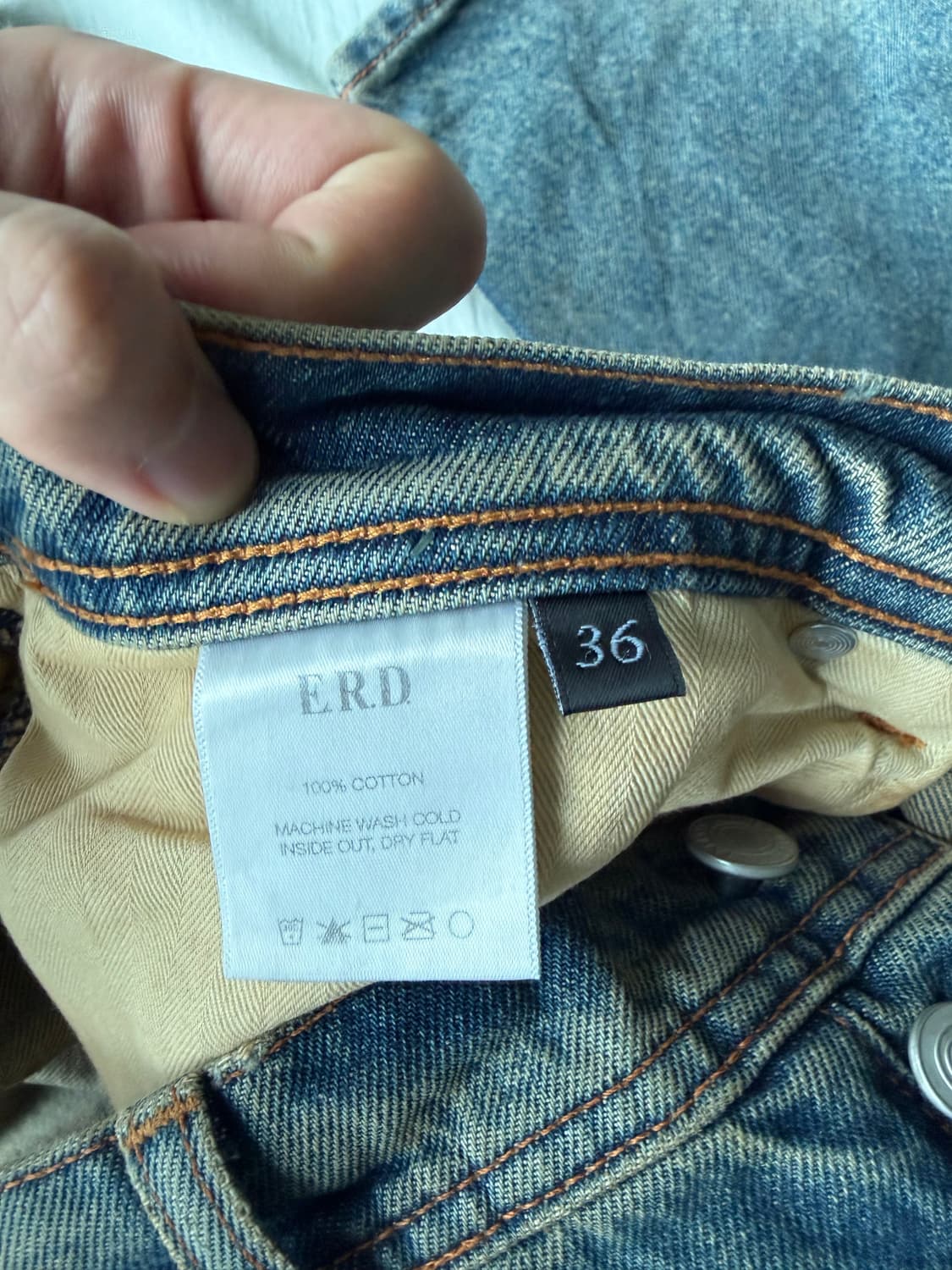 [36] ERD 앙팡리쉬 데프리메 데님 팬츠 erd 데님 상품이미지9