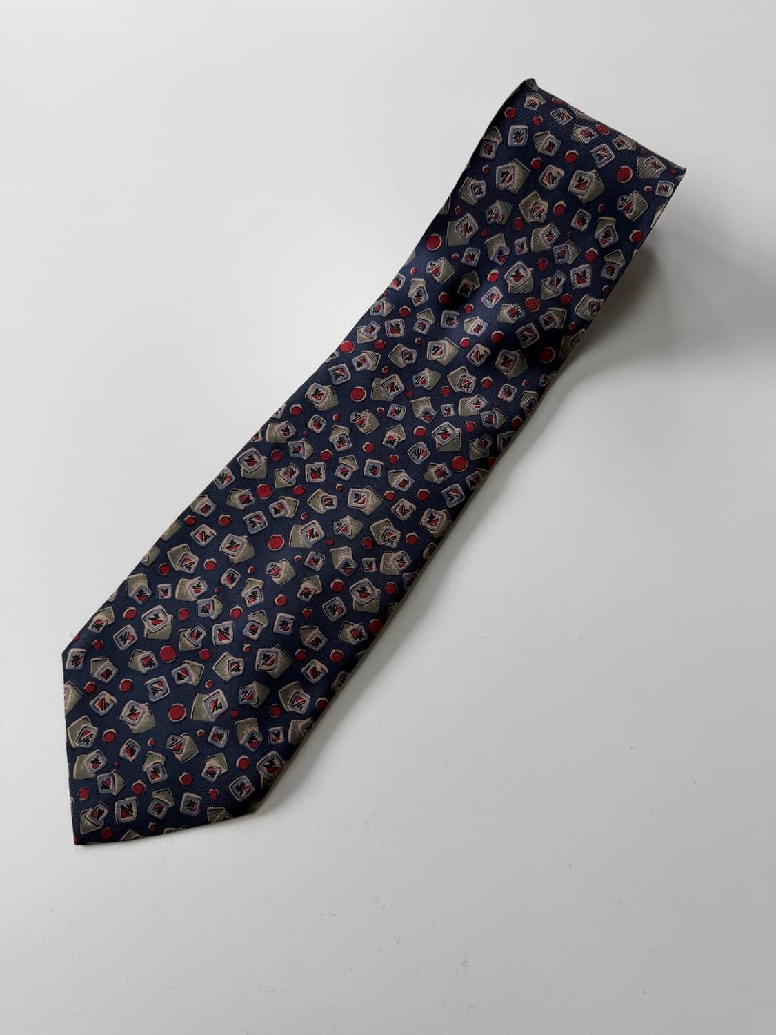 챨스쥬르당 (Charles Jourdan) 실크 넥타이 9.3cm 상품이미지1