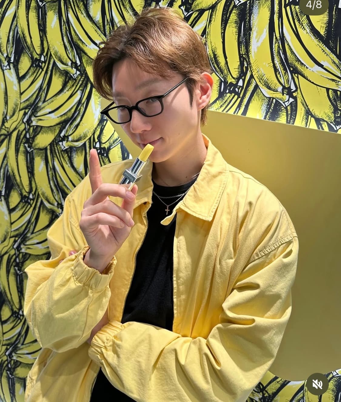 Drôle de Monsieur(드롤 드 무슈) 옐로우 자켓_페퍼유착용 상품이미지1