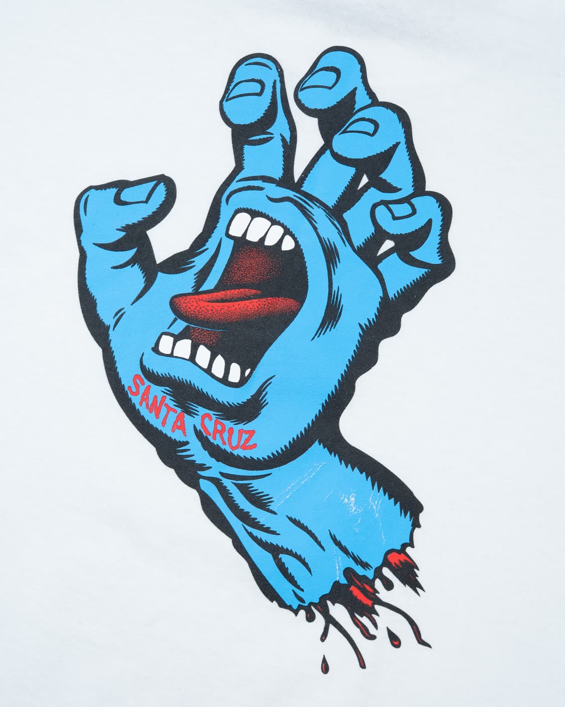 (XXL) 산타크루즈 스크리밍 핸드 로고 반팔 티셔츠 상품이미지6