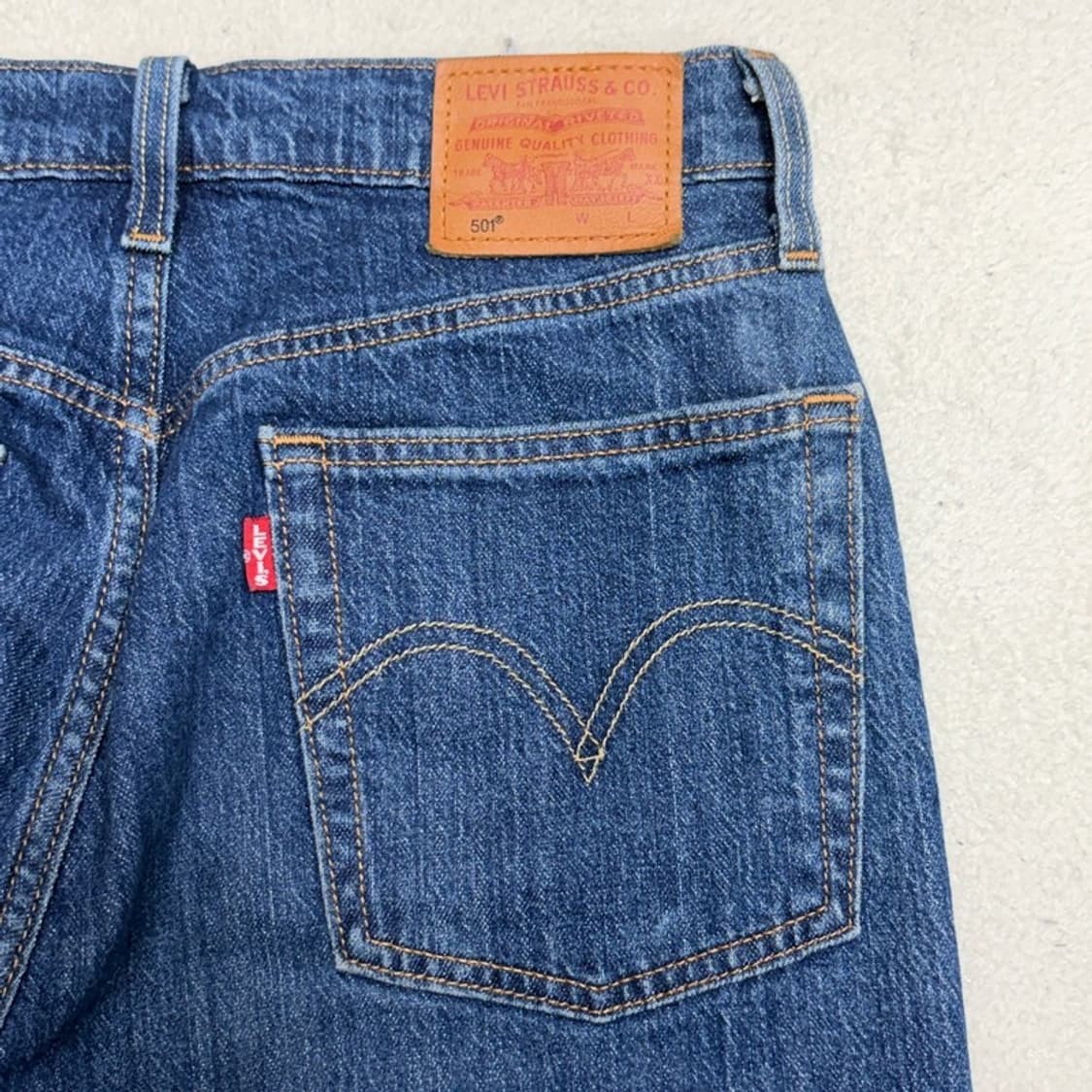LEVI'S 501 버튼플라이 데님팬츠 27-28 상품이미지9