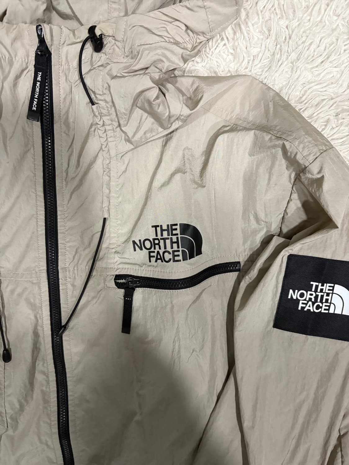 [L] 노스페이스 바람막이 베이지 상품이미지2