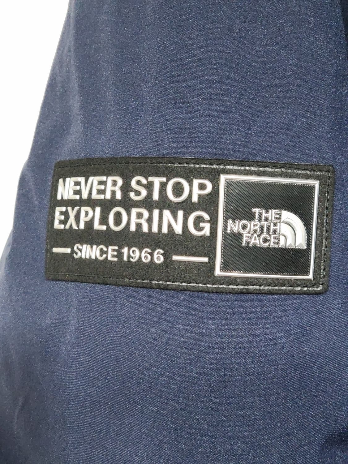 노스페이스 거위털 롱패딩 네이비 구스다운 빅사이즈 패딩코트  상품이미지5