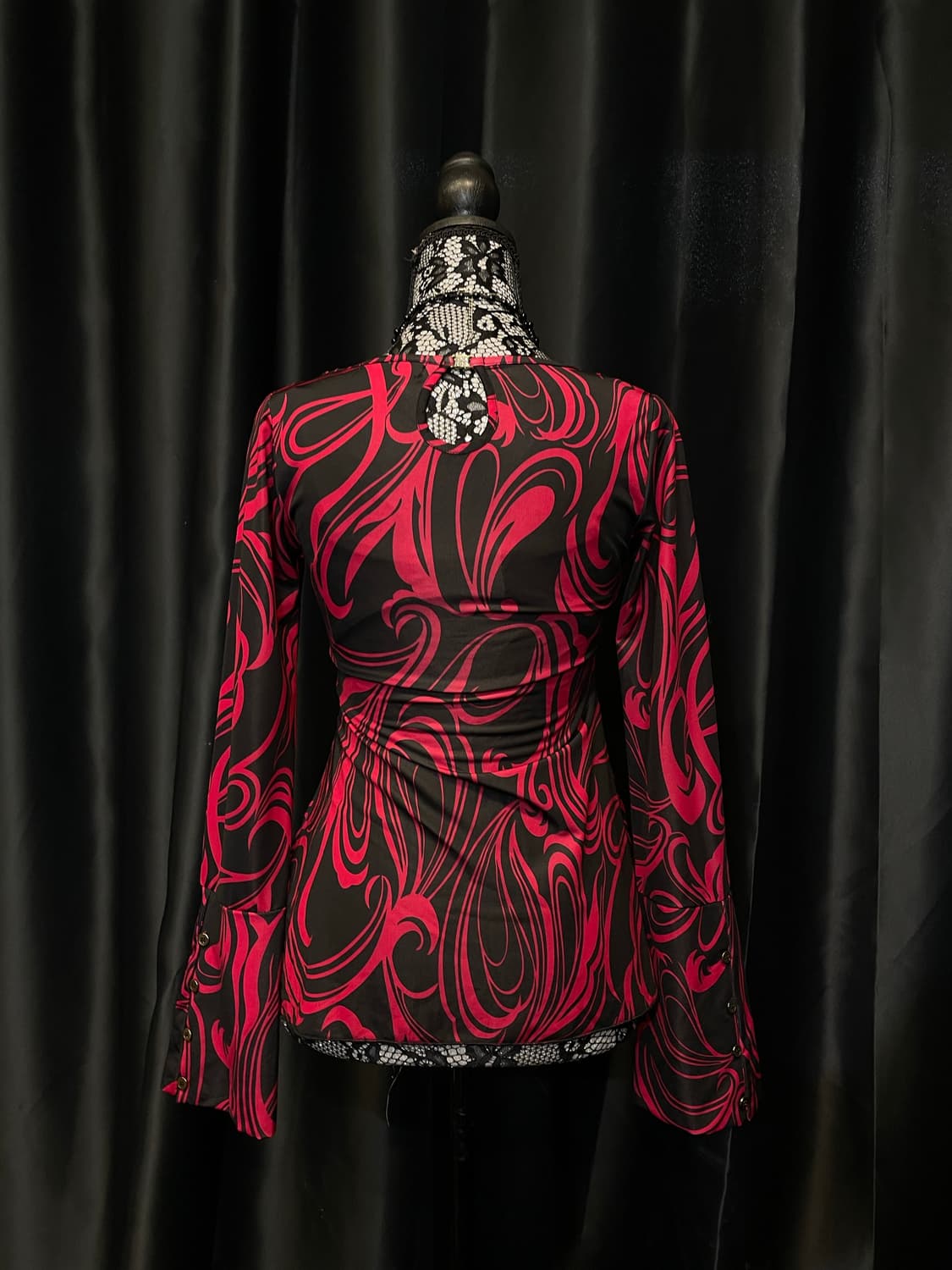 jpn 마블 아게조 갸루 블라우스 상품이미지5