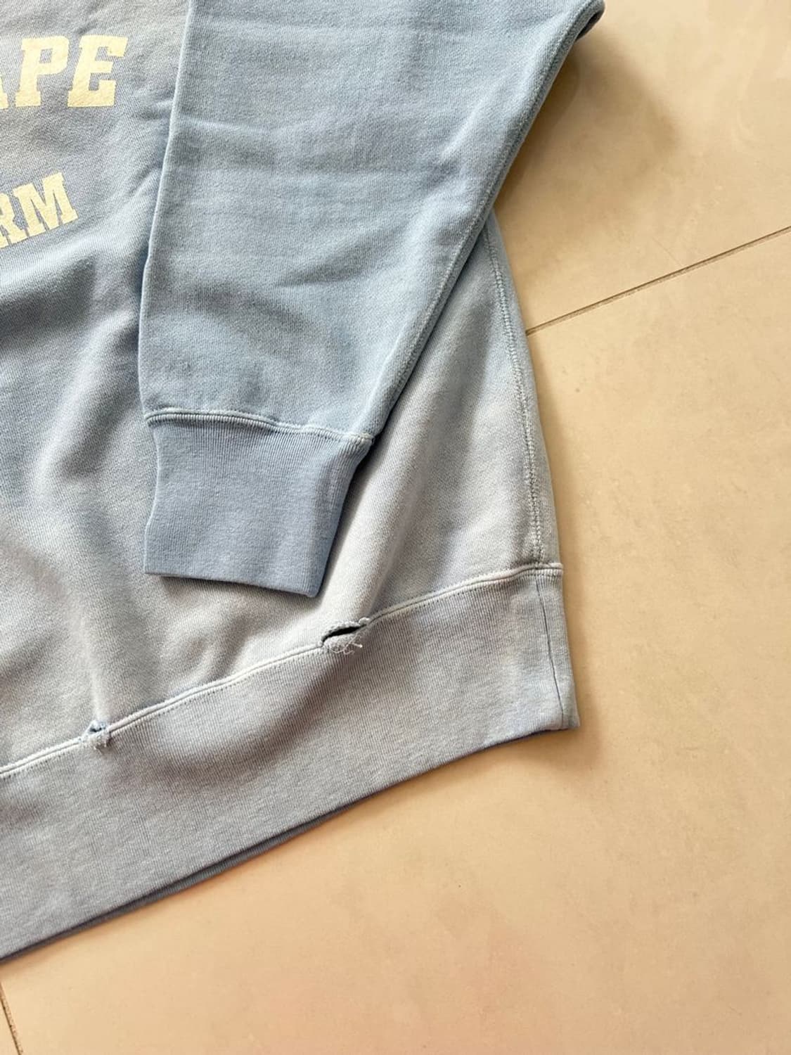 RELAXED FIT CREWNECK SWEAT SHIRT 상품이미지4