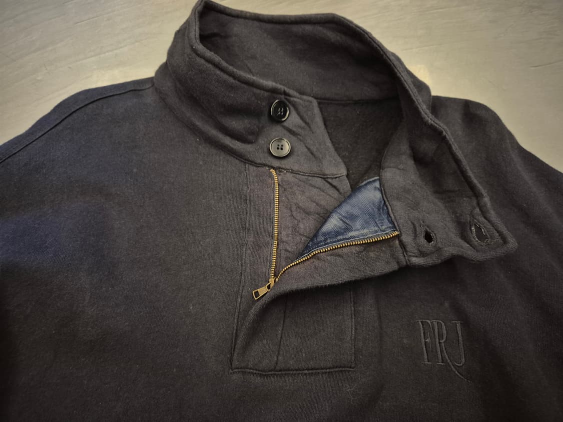 90s 지안프랑코 페레 쿼터짚업 스웻 상품이미지6