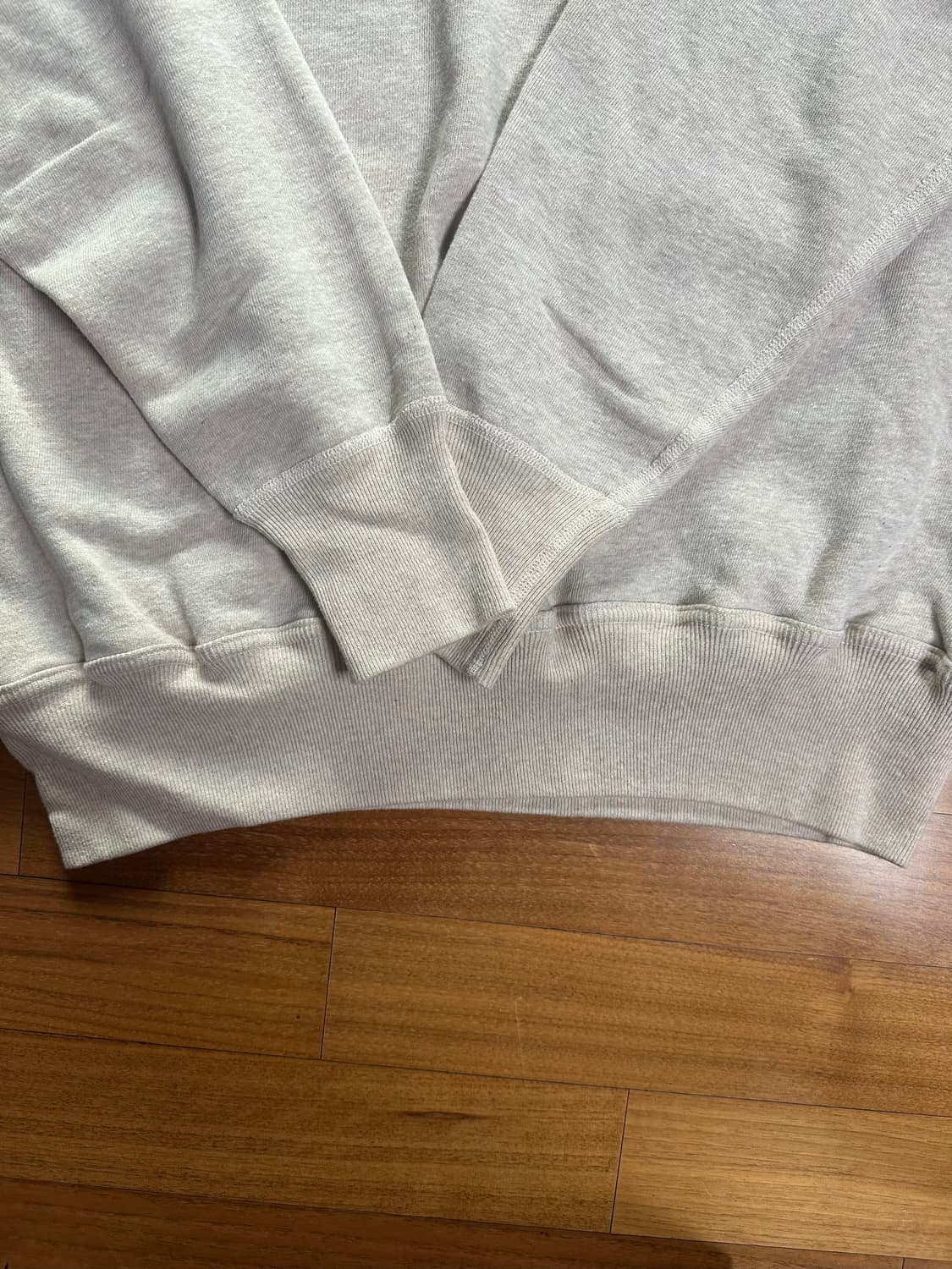 웨어하우스 스웻셔츠 LOT 401 PLAIN OATMEAL 44 상품이미지3