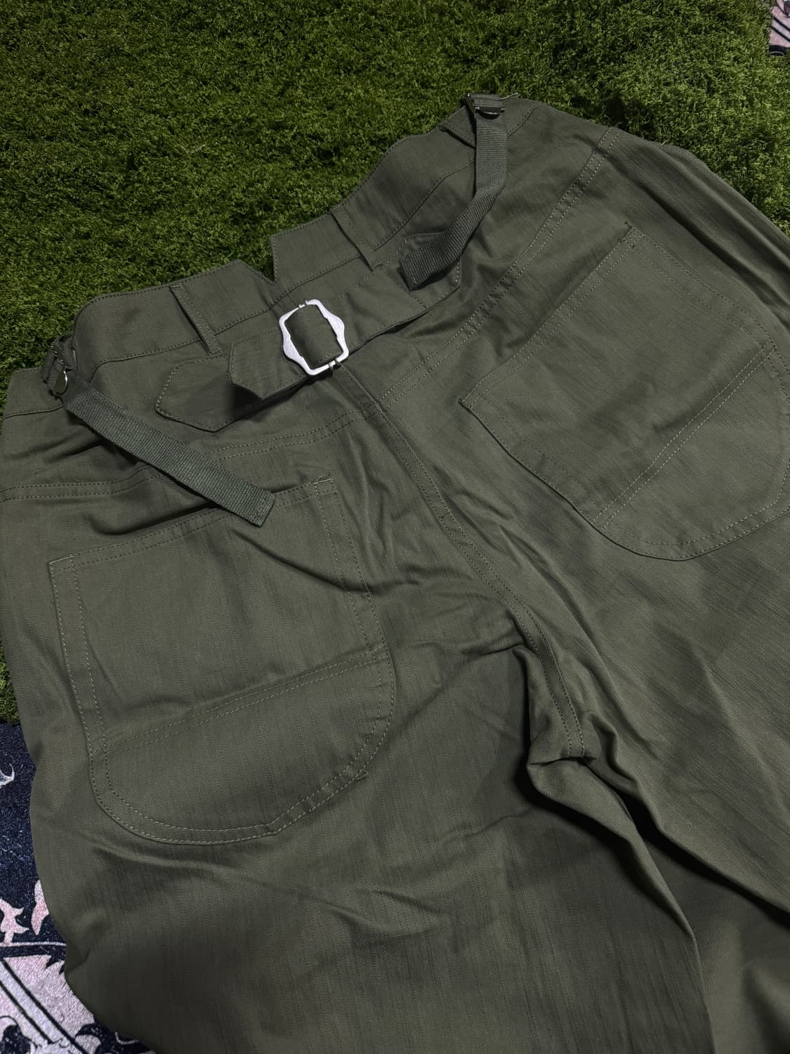 Ogarp 밀리터리 팬츠 카키 상품이미지1