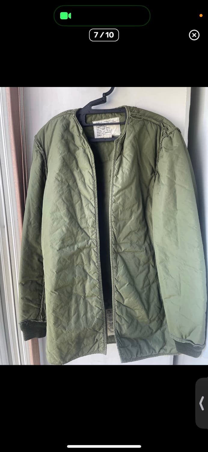 80s 캐나다군 필드자켓 + 라이너 상품이미지6