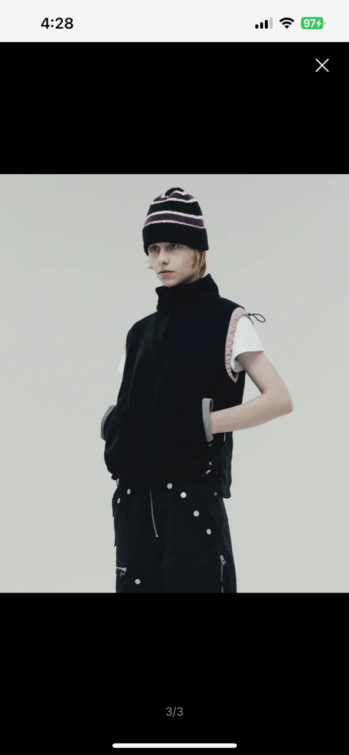 더바이닐하우스 QUILTING FLEECE VEST  상품이미지2