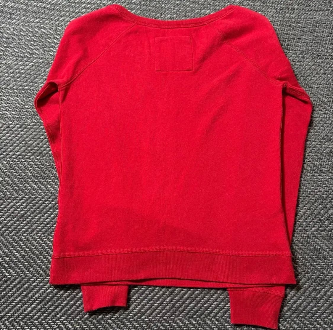 A&F 아베크롬비 클래식로고 레드 맨투맨(키즈xl) 상품이미지2